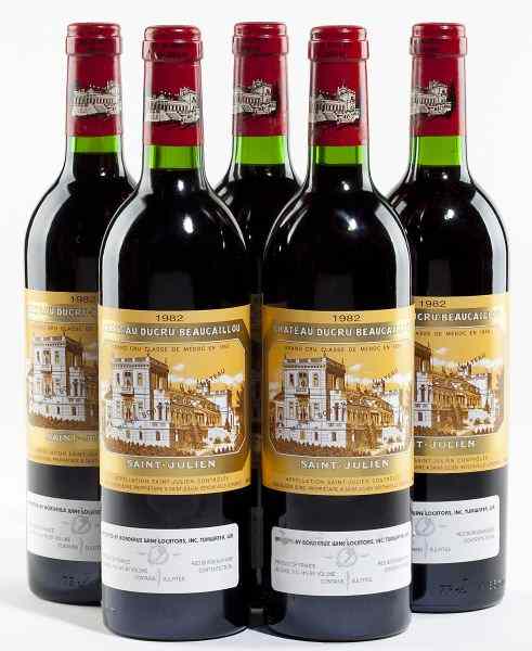 Appraisal: Chateau Ducru-BeaucaillouSt Julien bottles into neck bn''The is still -