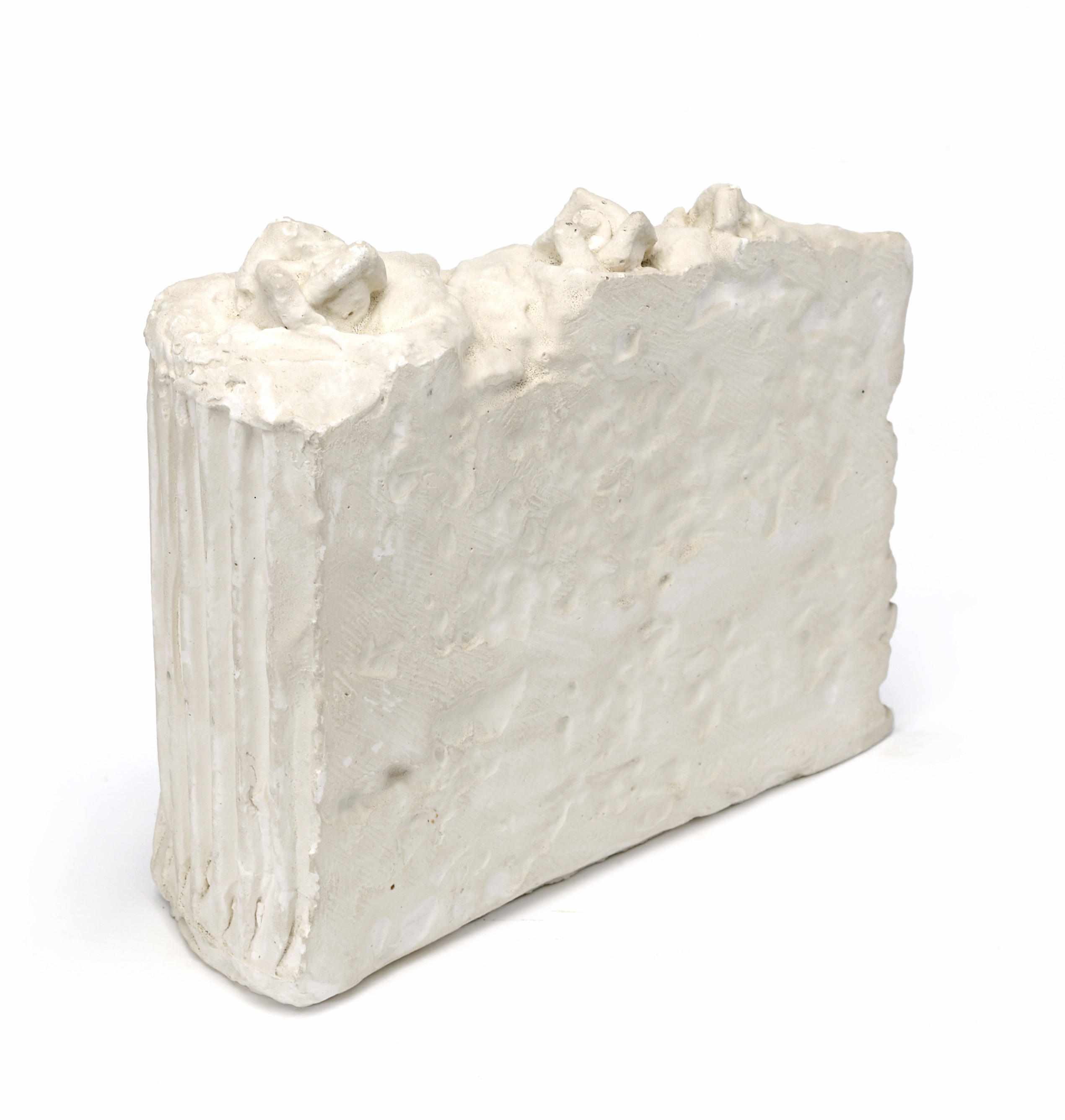 Appraisal: Claes Oldenburg born Wedding Souvenir cast plaster x x in