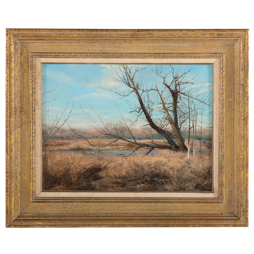 Appraisal: Robert Hamblen The Old Sentinel oil on board American b