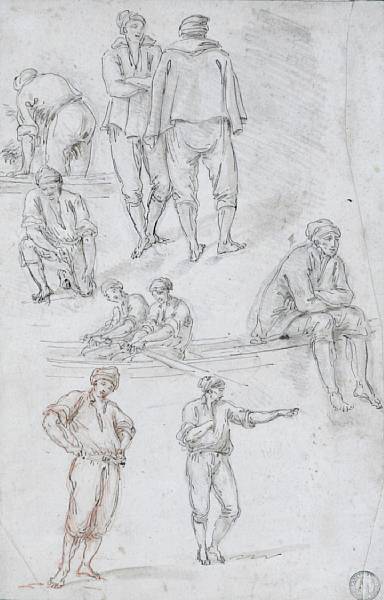 Appraisal: Attributed to Claude Joseph Vernet French - A study of