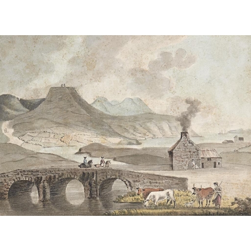 Appraisal: Paul Sandby RA - - Bray County Wicklow Dale Antrim