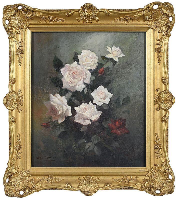 Appraisal: Gordon Lyall Trindall Australian - Still Life of Roses signed