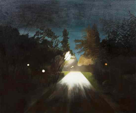 Appraisal: Astrid Preston American b The Road Home oil on canvas