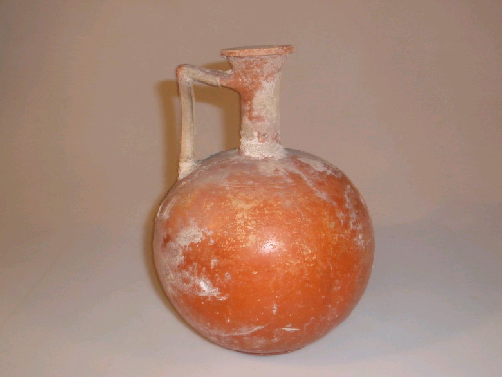 Appraisal: A Roman Eastern Sigillata Ware pottery single-handled jug in light