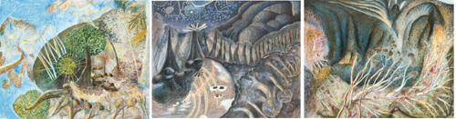 Appraisal: William Robinson born Creation Landscape- Man and the Spheres I