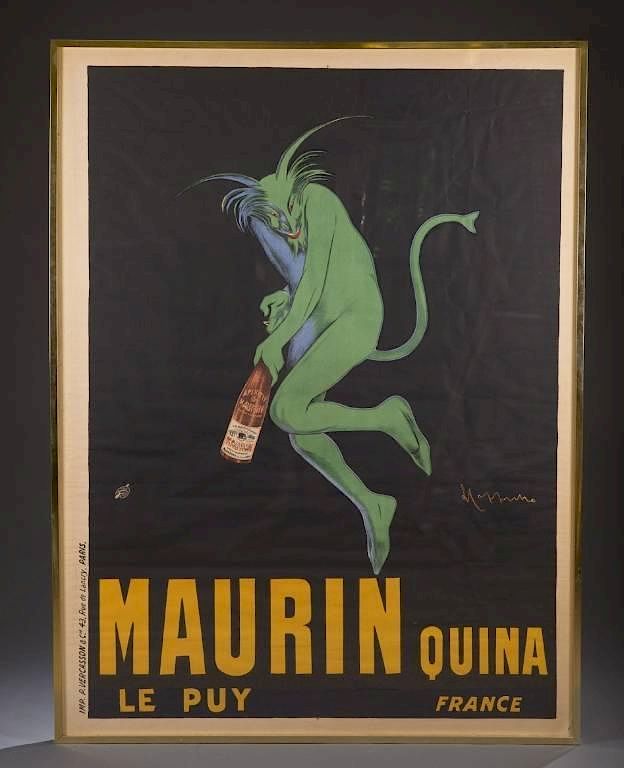 Appraisal: Leonetto Cappiello th c Maurin Quina Le Puy Cappiello Leonetto