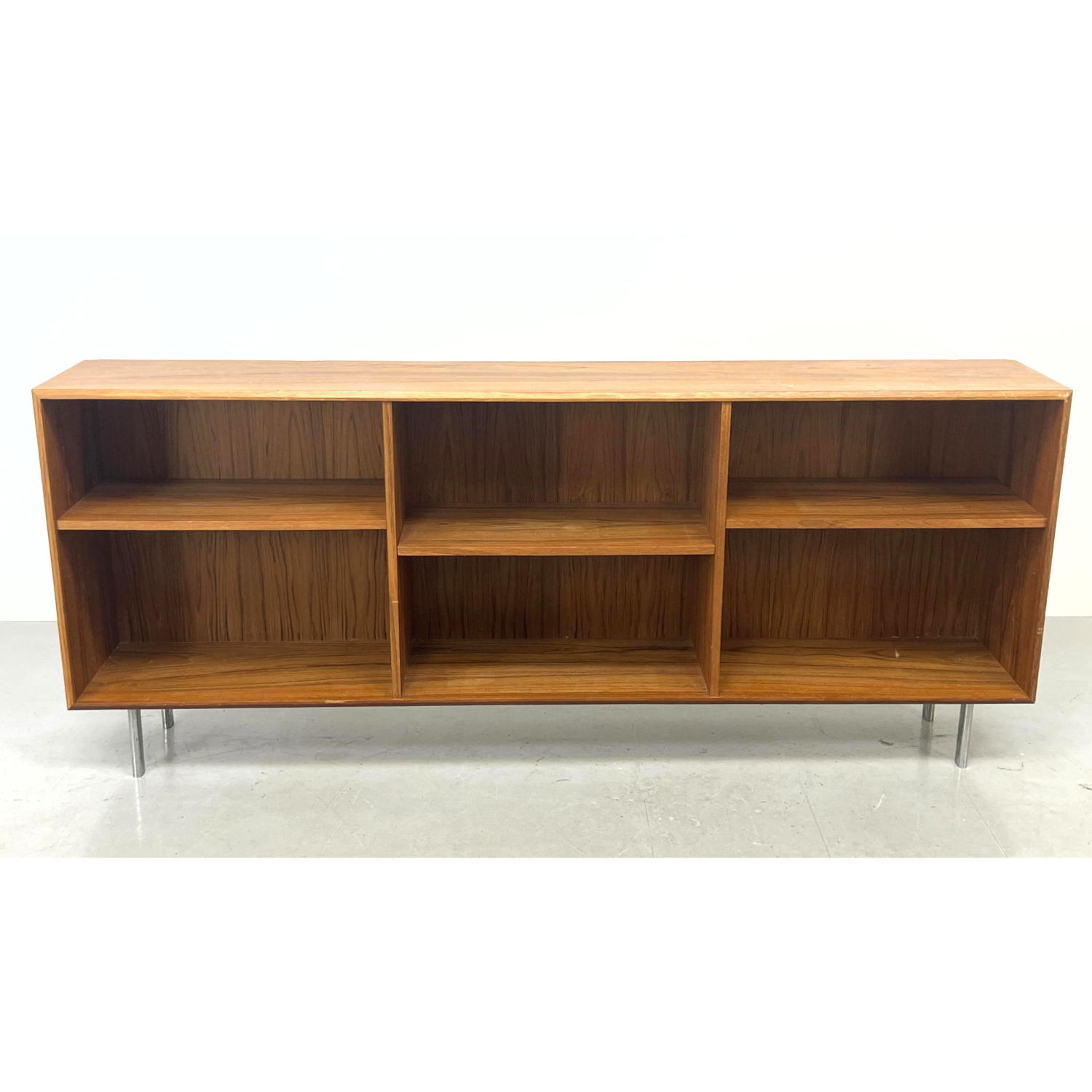 Appraisal: Danish Modern Teak Bookcase Low Shelf Dimensions H inches W