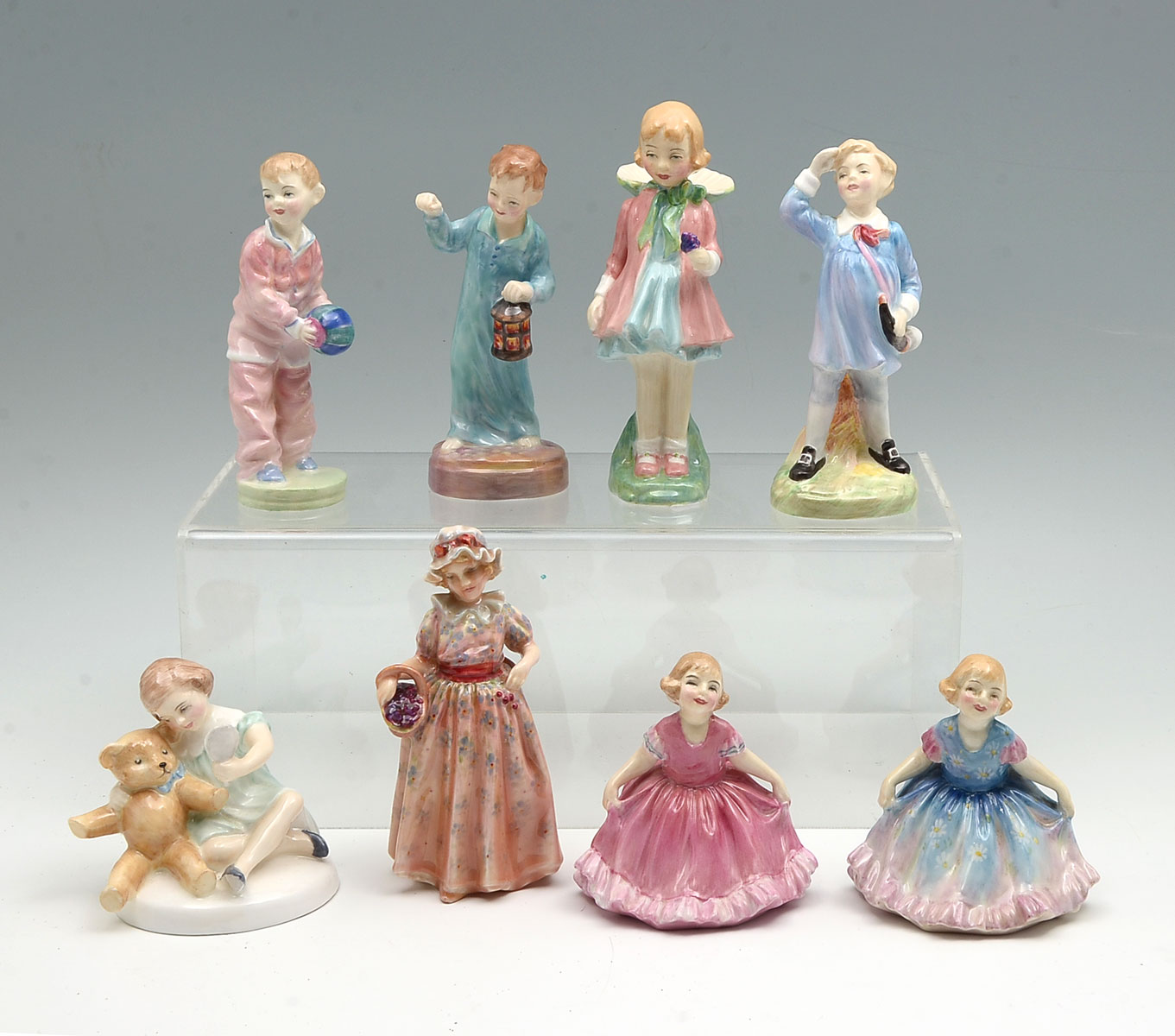 Appraisal: PC LOT ROYAL DOULTON FIGURINES RARE RARE RARE ''Pyjams'' HN