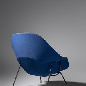 Appraisal: Eero Saarinen - 'Womb' Chair c sKnoll Associates USA upholstery