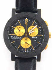 Appraisal: A Bvlgari Paris Carbongold limited edition gent's wristwatch number of