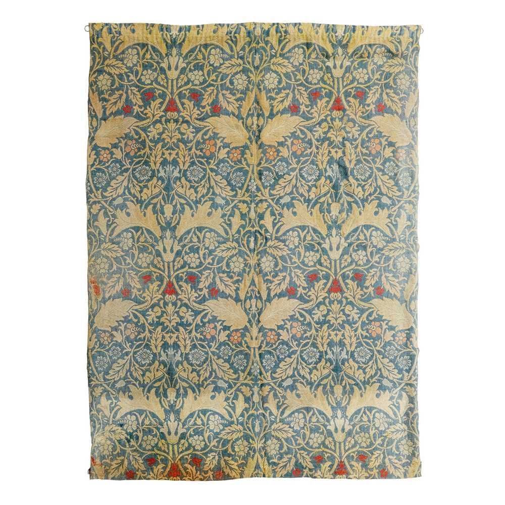 Appraisal: WILLIAM MORRIS - FOR MORRIS CO PAIR OF ORIGINAL CAMPION