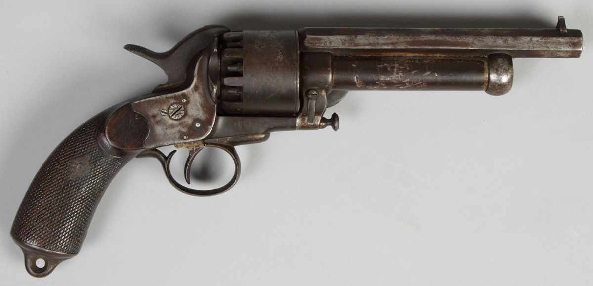 Appraisal: LeMat Barrel Percussion Revolver Second model Marked J E