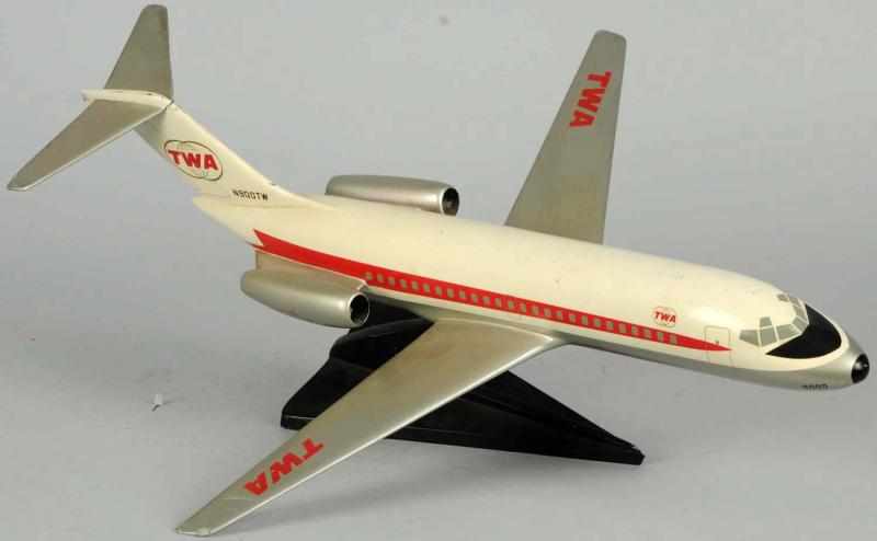 Appraisal: TWA Travel Agency Airplane Model Circa s Includes original composition