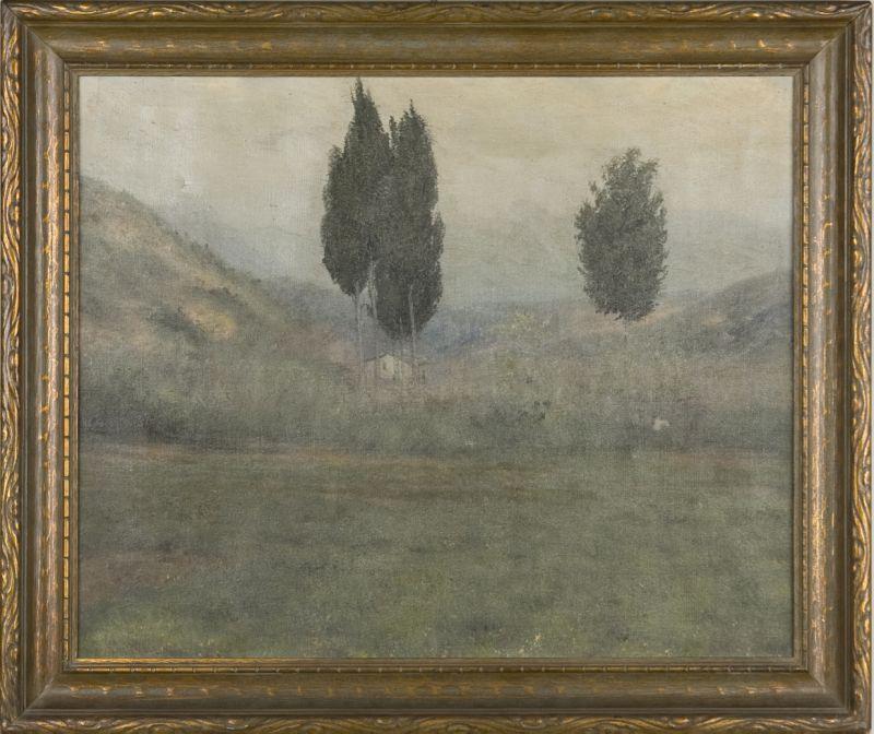 Appraisal: Alexander Harrison CA NY France - oil on canvas faint