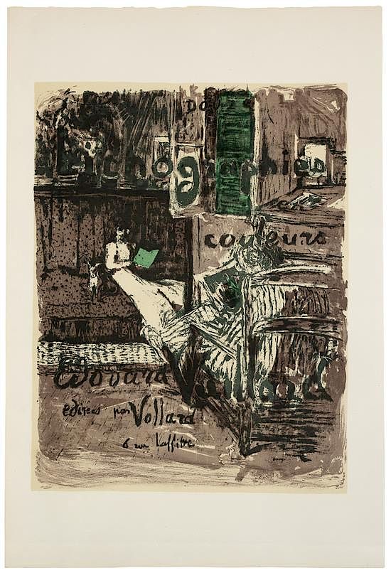 Appraisal: VUILLARD Edouard - Dix-Neuf Lithographies en Couleurs Boston Book and