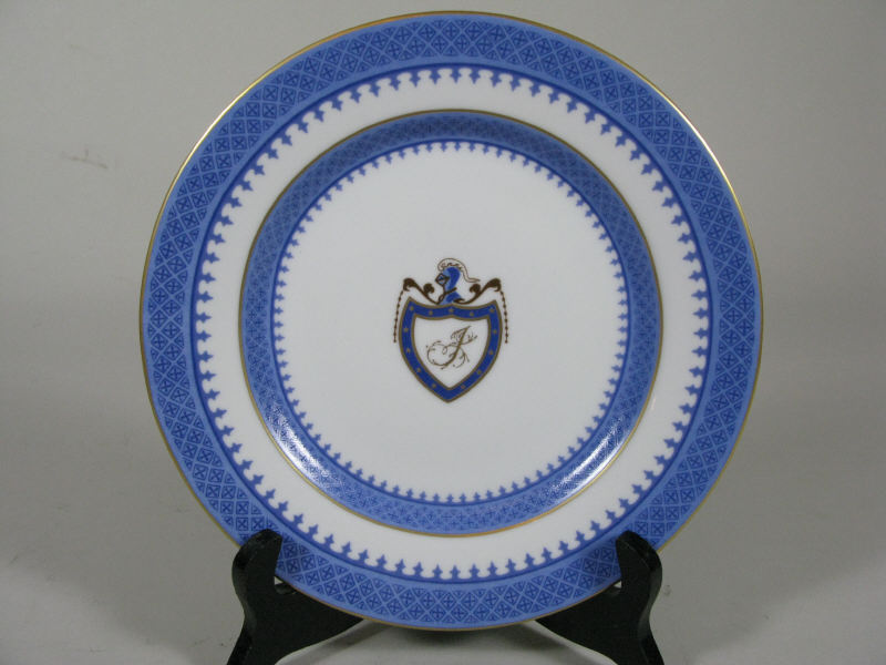 Appraisal: White House China Dessert Plate re-created from the White House