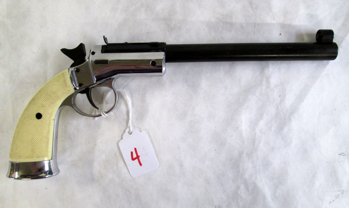 Appraisal: HY HUNTER FIREARMS MANUFACTURE CO SINGLE SHOT PISTOL s l