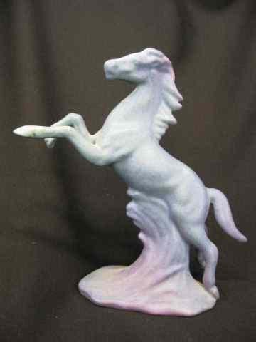 Appraisal: Van Briggle Pottery Figurine of a Rearing Horse blue ''