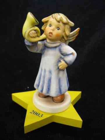 Appraisal: Hummel Figurine ''Heavenly Horn Player'' -J Goebel bee mark ''