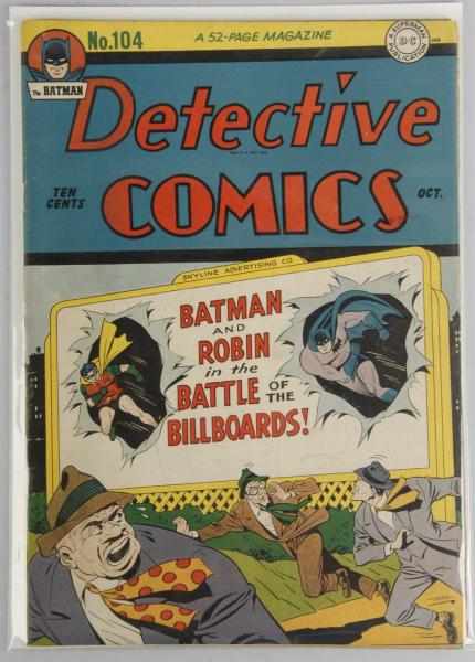 Appraisal: Detective Comics No Description This comic has very light overall