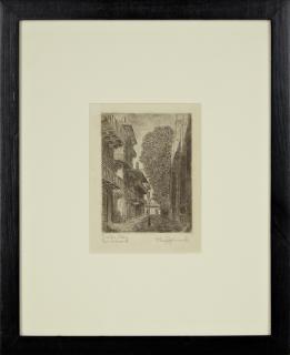 Appraisal: J Carl Hancock - Pirate's Alley New Orleans th c