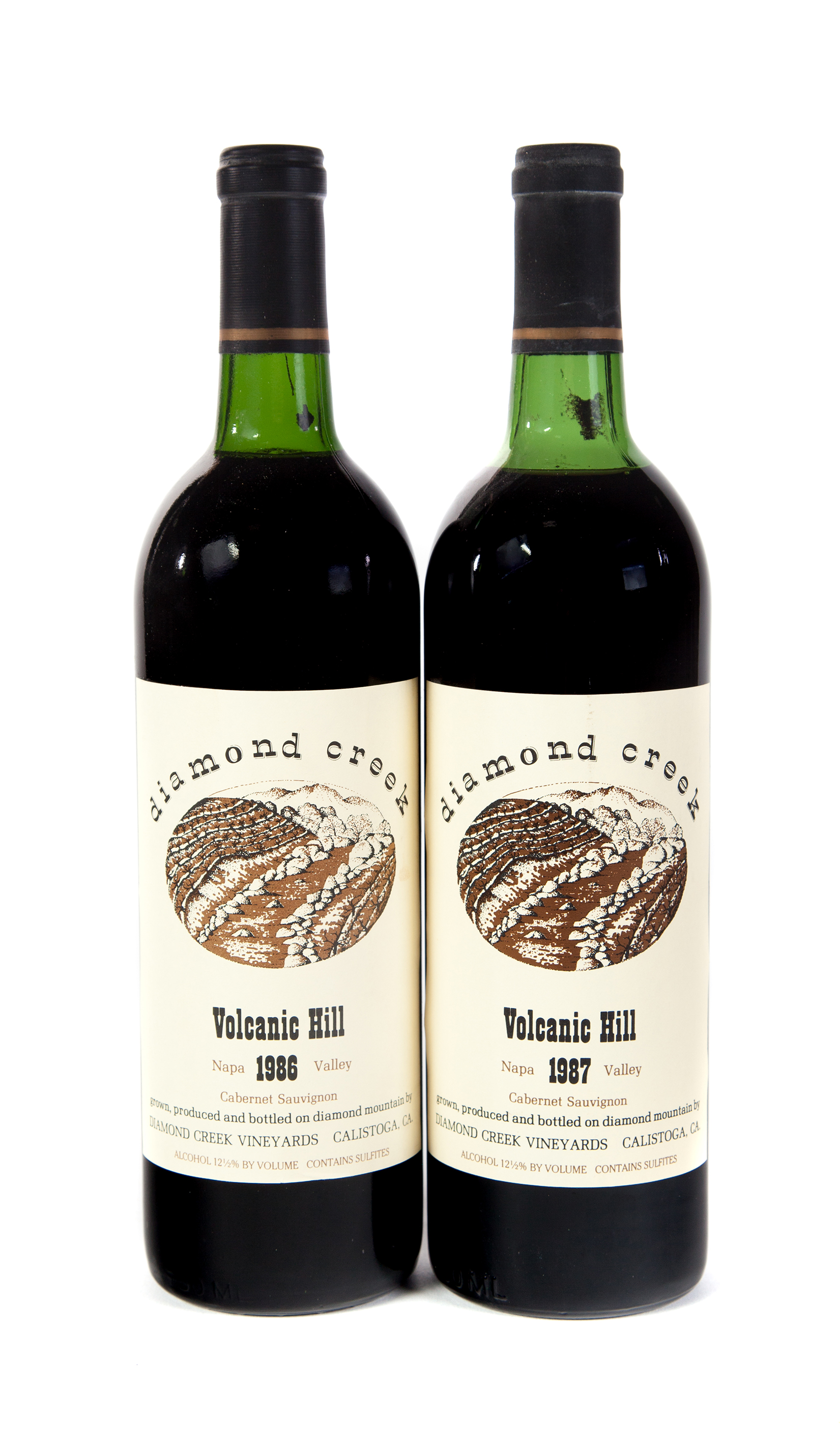 Appraisal: DIAMOND CREEK VINEYARDS CABERNET SAUVIGNON VOLCANIC HILL VERTICAL Diamond Mountain