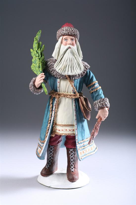 Appraisal: DUNCAN ROYALE FIGURE OF RUSSIAN With registration form and collectors