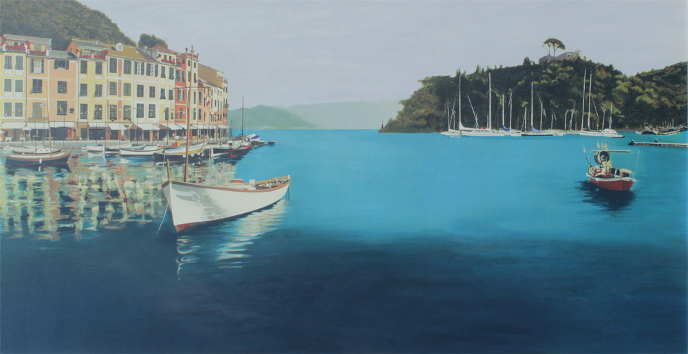 Appraisal: CHASE Laurie Regan American th C ''Portofino'' Giclee Artist Proof