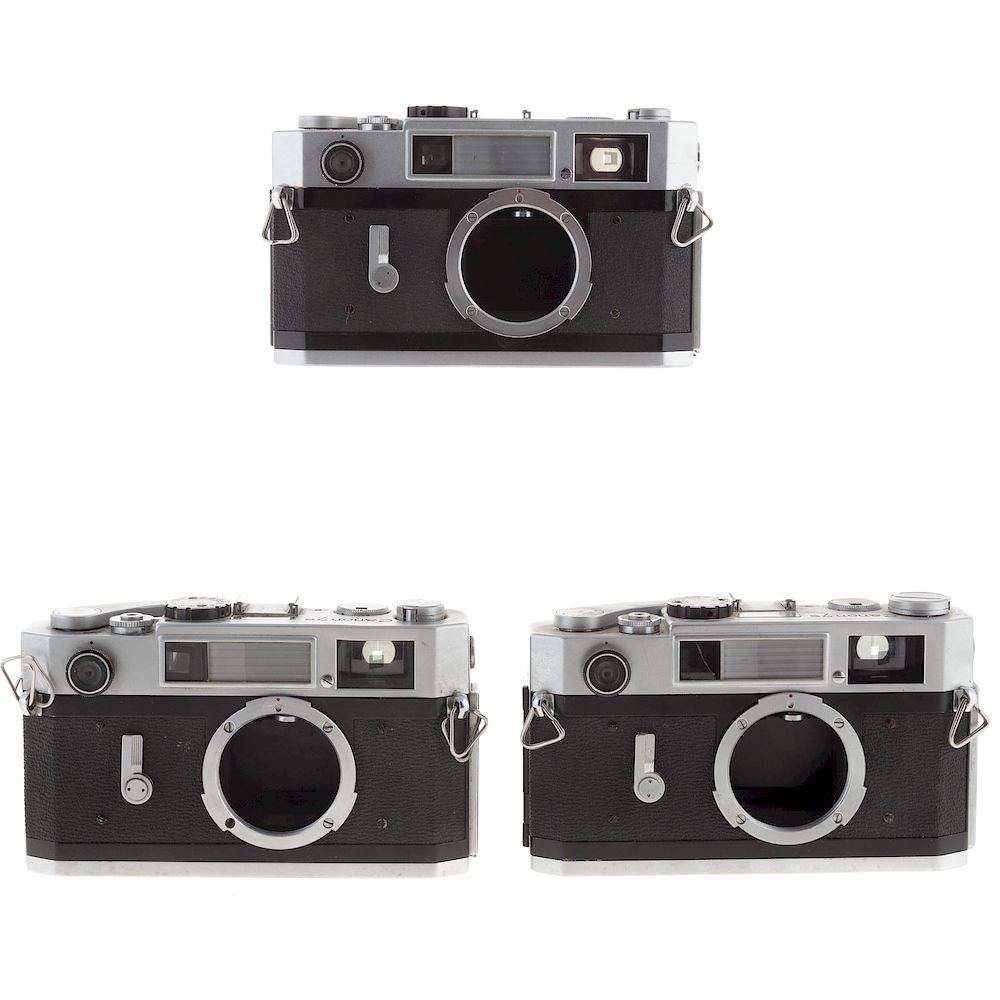 Appraisal: Three Canon S Camera Bodies