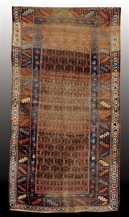 Appraisal: Antique Persian Bidjar carpet circa ' x '