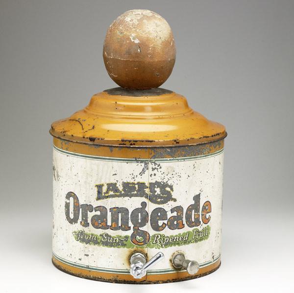 Appraisal: Lash s Orangeade dispenser early th C Some paint loss