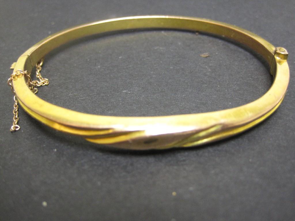 Appraisal: A ct gold Bangle Birmingham