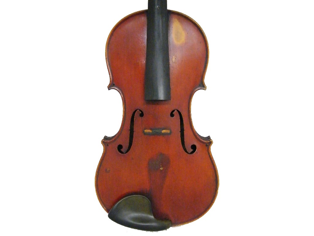 Appraisal: Good Belgian violin by and labelled Auguste Falisse Luthier du