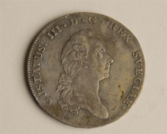 Appraisal: One Rigsdaler Sweden silver