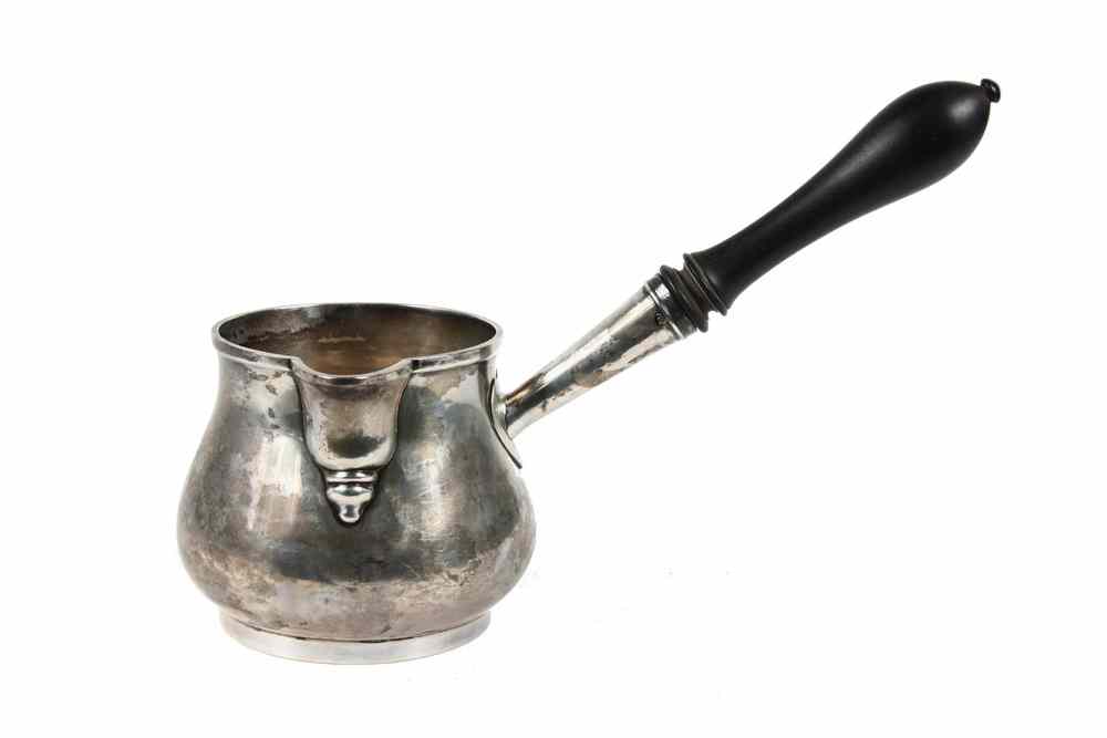 Appraisal: ENGLISH ROYAL STERLING SILVER - Pipkin or Brandy Warmer London