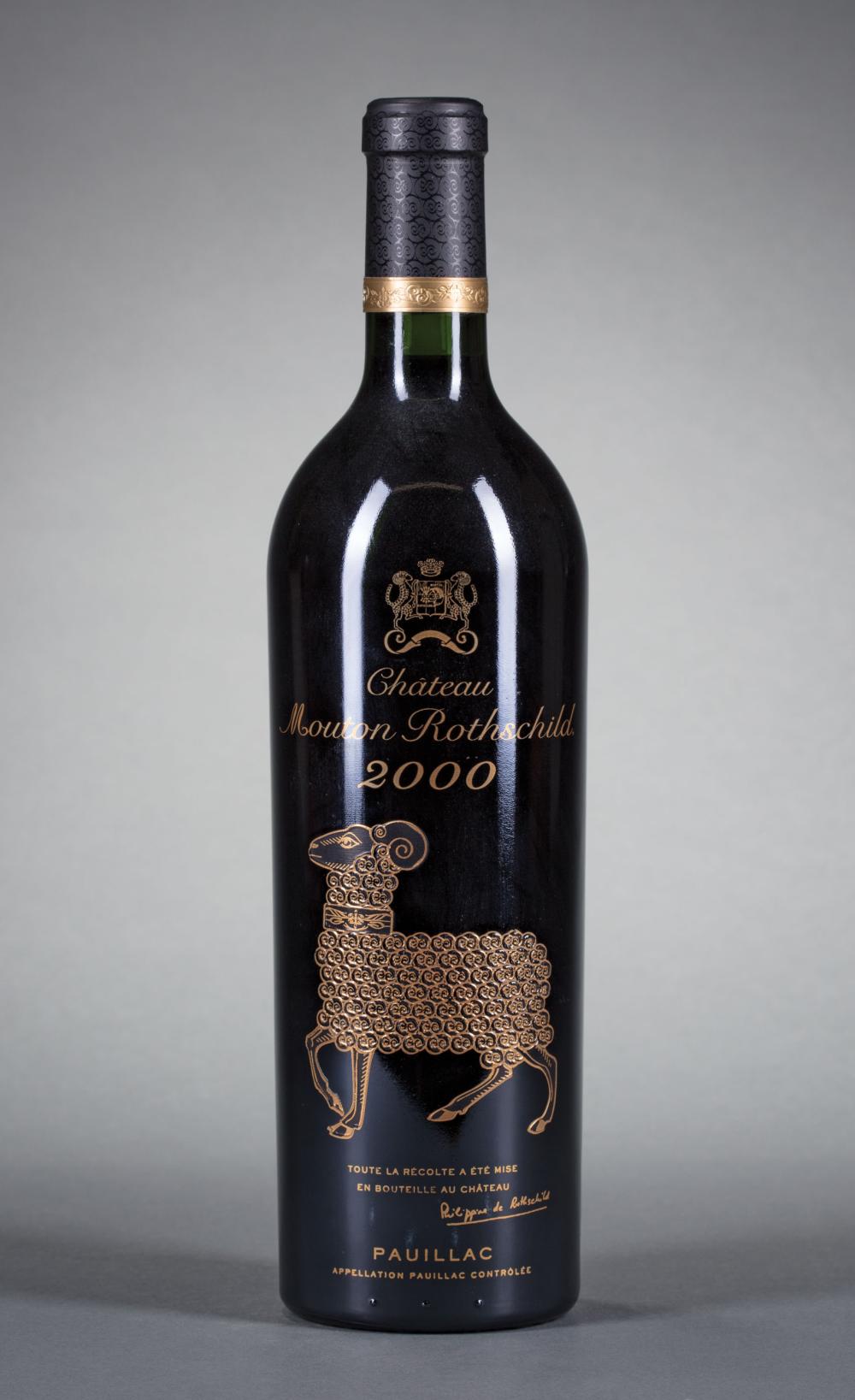 Appraisal: Mouton Rothschild Artist Label Series Ch teau Mouton Rothschild Pauillac