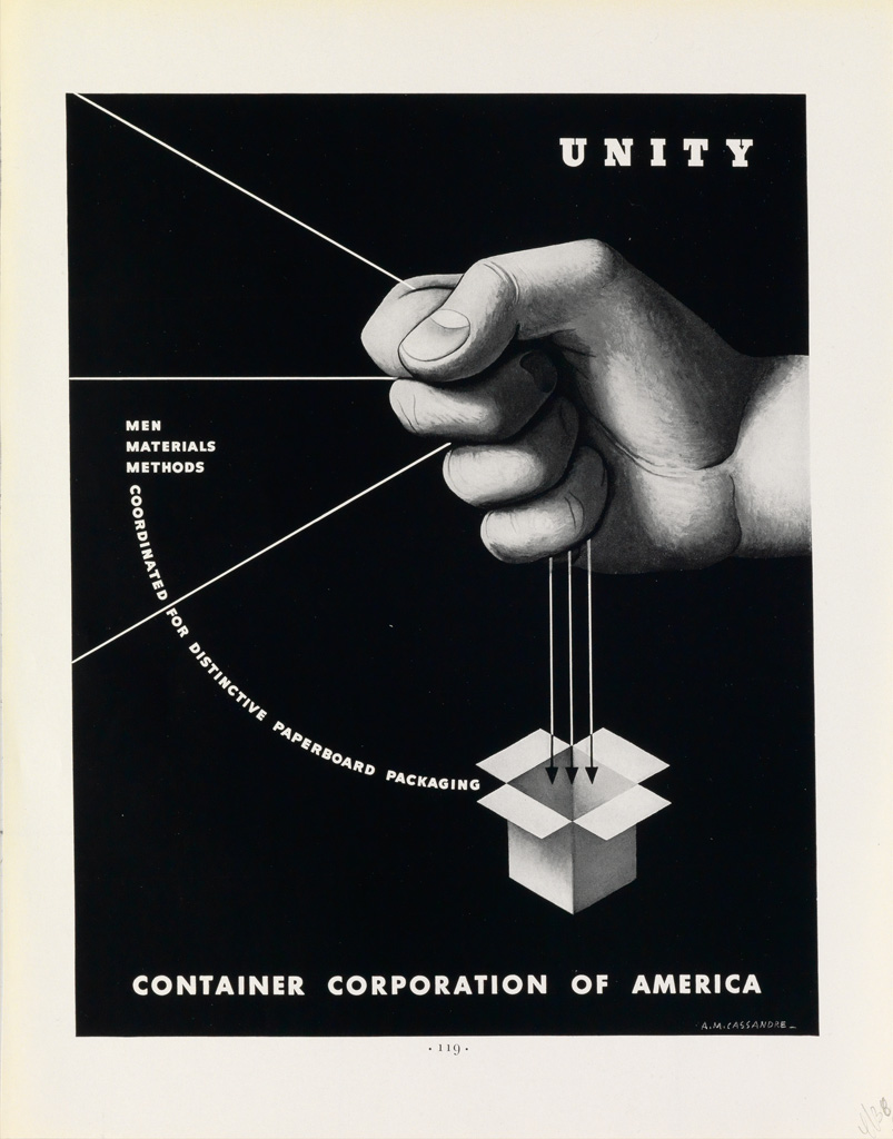 Appraisal: ADOLPHE MOURON CASSANDRE - CONTAINER CORPORATION OF AMERICA Group of