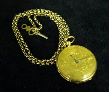 Appraisal: A Victorian ct gold cased lady's pocket watch inscribed within