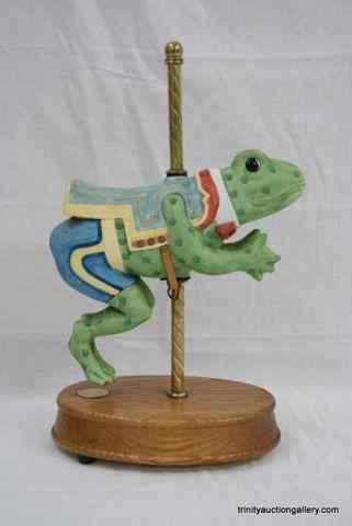 Appraisal: Willitts Tobin Fraley American Carousel FrogThis is a Second Edition