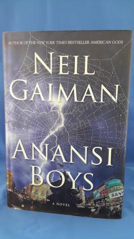 Appraisal: Anansi Boys Author s Neil Gaiman Edition Firs Edition Cover