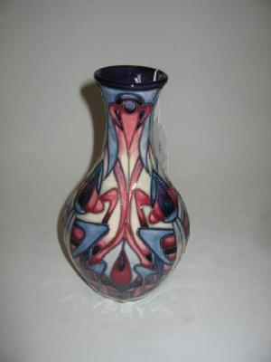 Appraisal: A MOORCROFT POTTERY LIMITED EDITION VASE dated designed by Emma