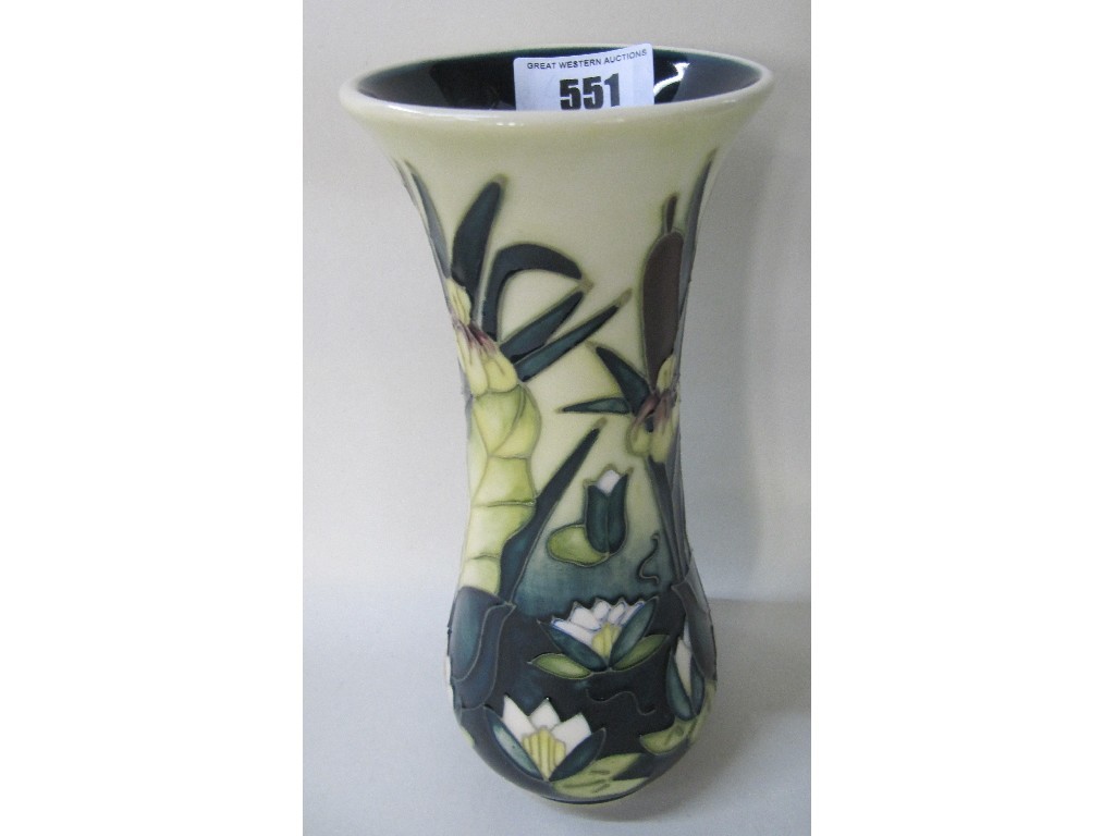 Appraisal: Moorcroft vase in Lamia pattern designed by Rachel Bishop