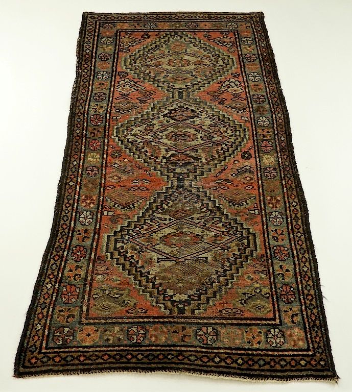 Appraisal: Northwest Persian Oriental Kurdish Carpet Rug Persia First Quarter th