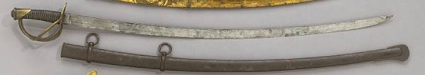 Appraisal: A Massachusetts marked U S Model cavalry saber by Ames