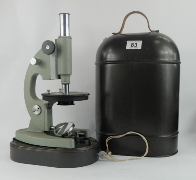 Appraisal: Russian cased microscope