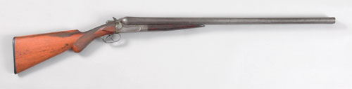 Appraisal: New Ithaca gun double barrel hammer shotgun ga SN barrels