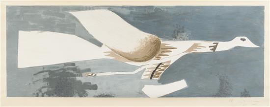 Appraisal: Sale Lot After Georges Braque French - Grand oiseau gris