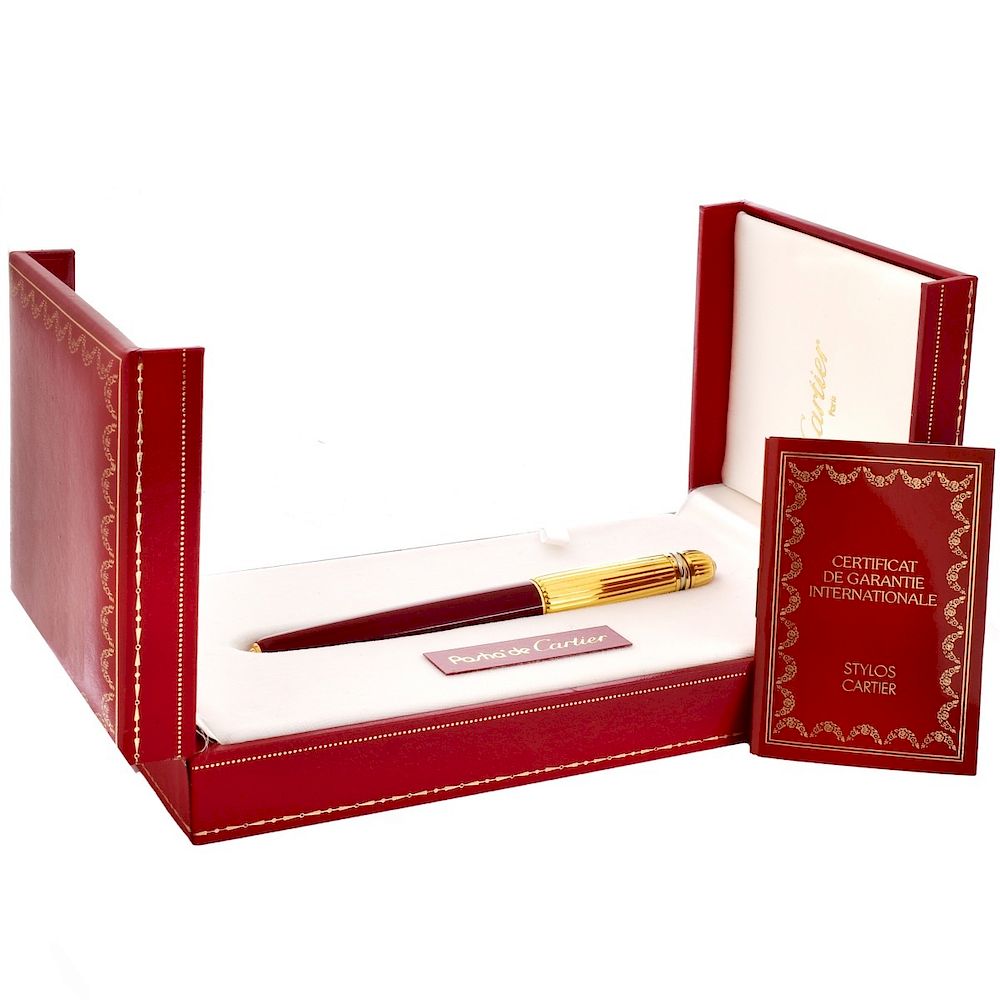 Appraisal: Pasha de Cartier Fountain Pen Pasha de Cartier Circa s