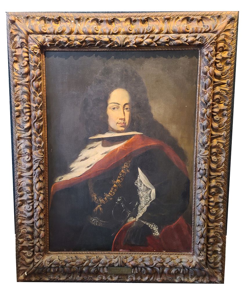 Appraisal: th th C Flemish School Charles VI Portrait th th