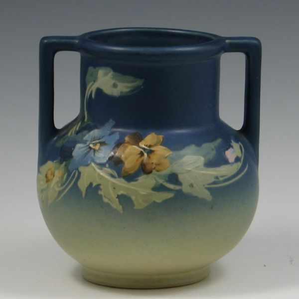 Appraisal: Weller Hudson Vase by Pillsbury marked die impressed Weller including